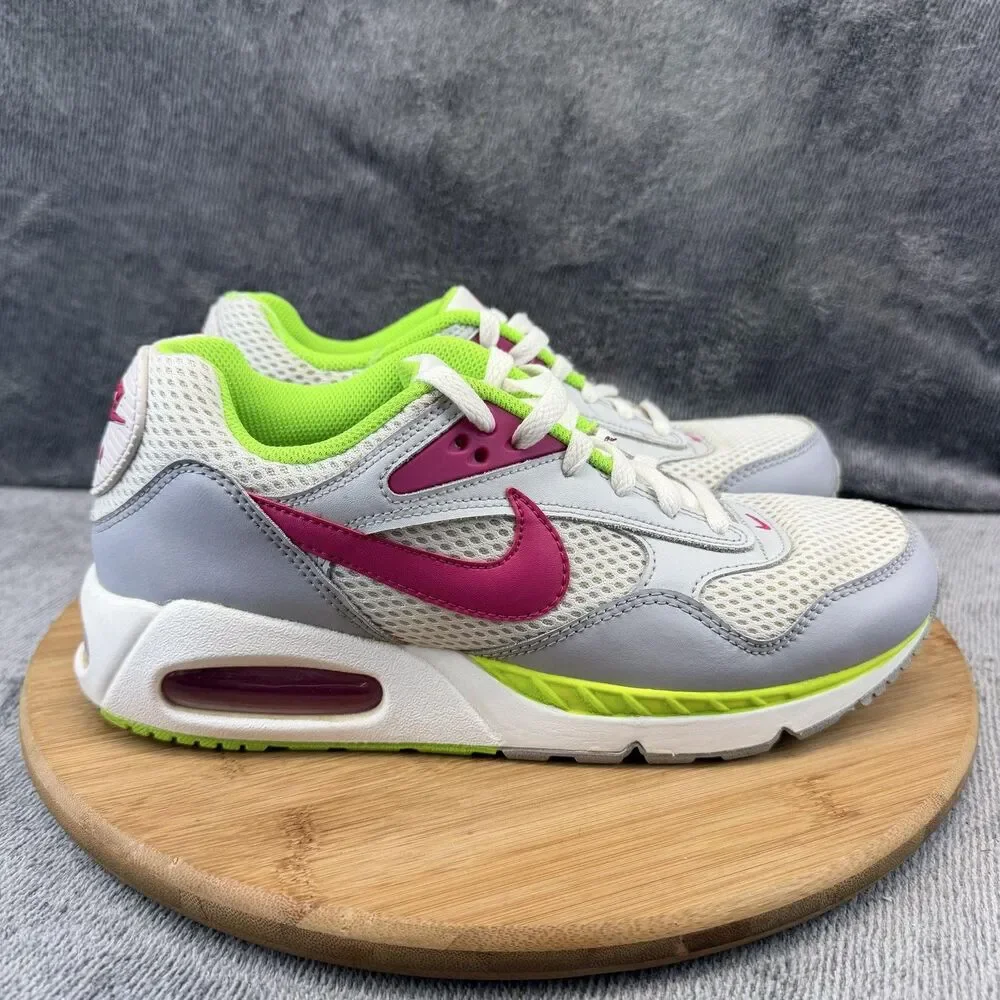 Nike Air Max Command Shoes Womens Size 9.5 White Pink Mesh Sneakers 511417-163